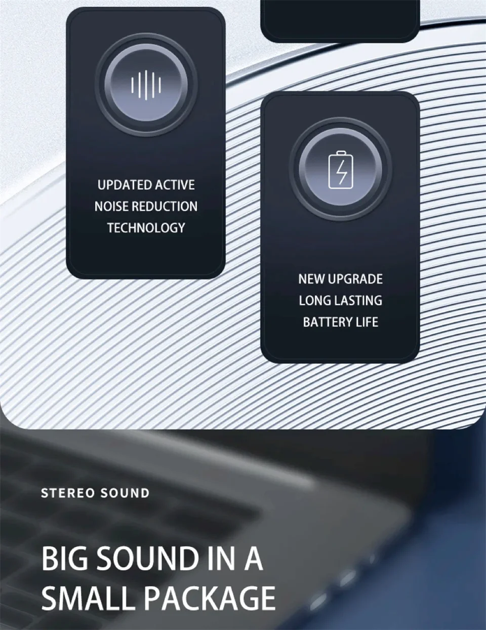 Wireless Headphones Bluetooth Headset With Microphone Bone Conduction Handsfree Noise Canceling Earphones For Driving Audifonos - Image 11