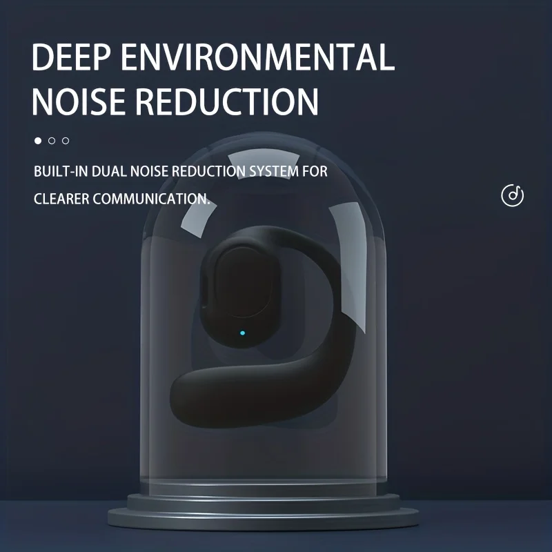 Wireless Headphones Bluetooth Headset With Microphone Bone Conduction Handsfree Noise Canceling Earphones For Driving Audifonos - Image 4