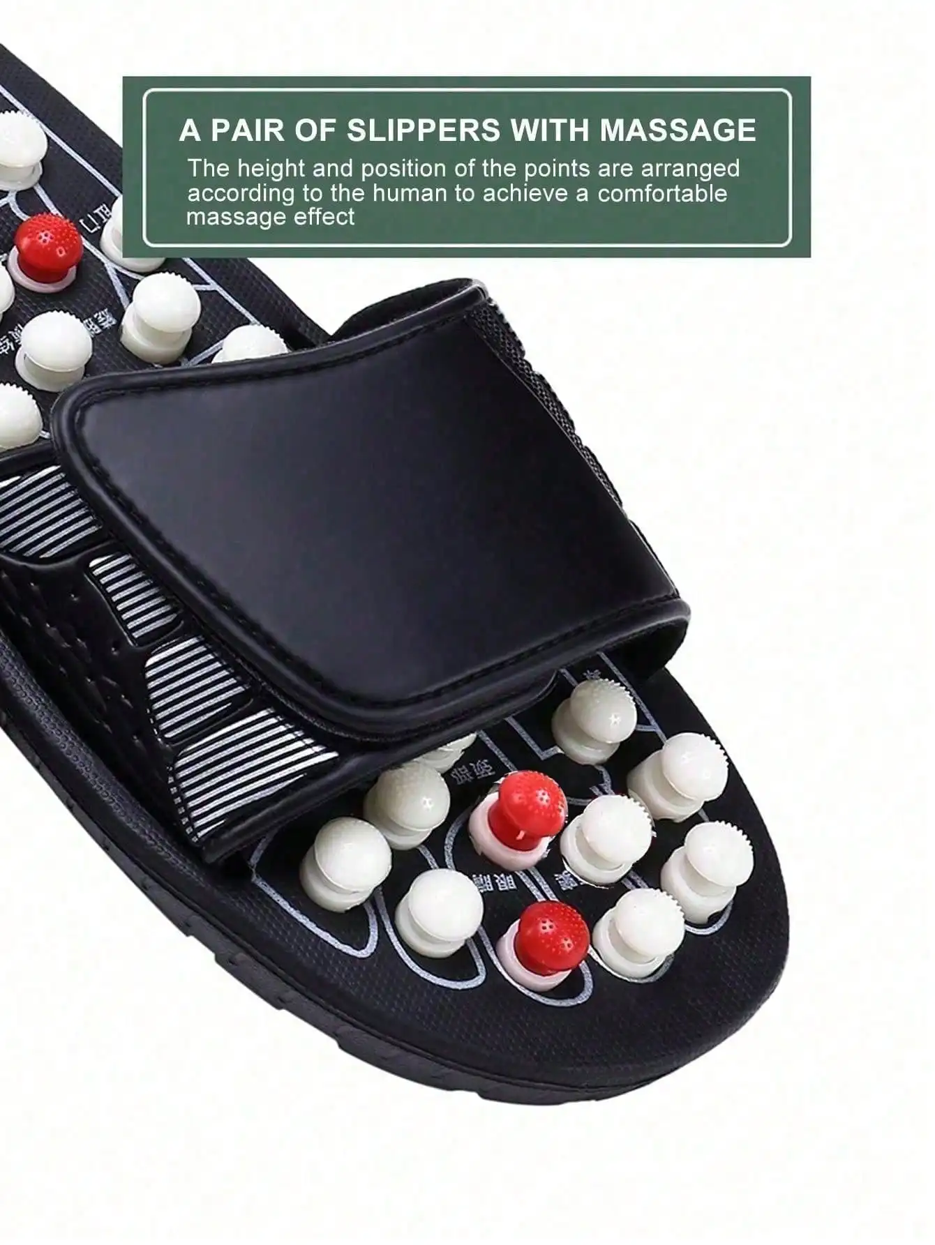 2026Acupoint Massage Slippers Sandal For Men Feet Chinese Acupressure Therapy Medical Rotating Foot Massager Shoes Unisex - Image 5