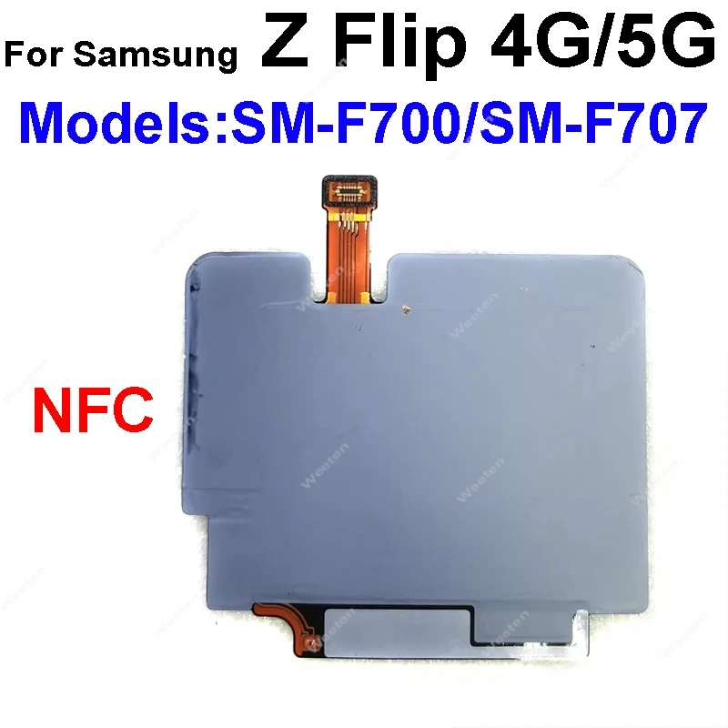 NFC Wireless Charging For Samgsung Z Flip1 2 3 4 5 Z Fold 1 2 3 4 Wireless Charge Induction Coil Module With NFC Repair Parts - Image 7