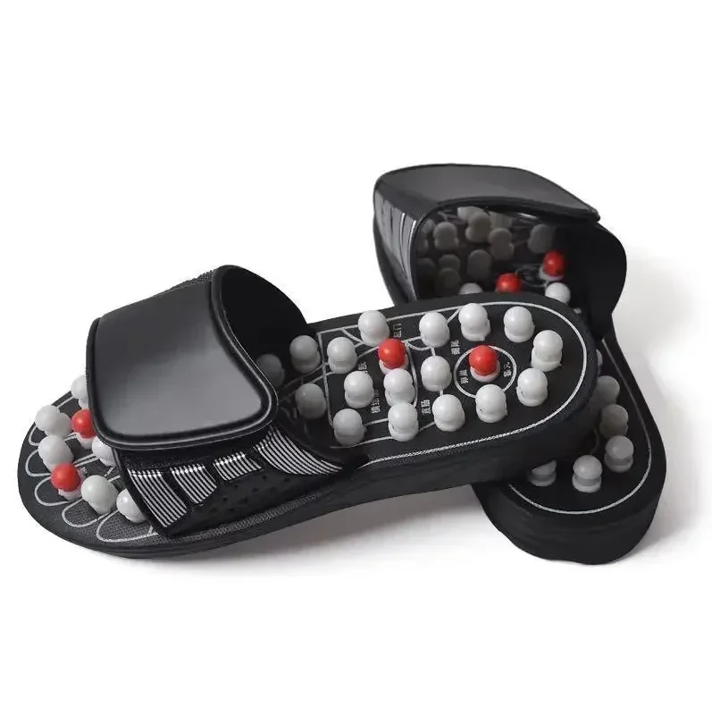 2026Acupoint Massage Slippers Sandal For Men Feet Chinese Acupressure Therapy Medical Rotating Foot Massager Shoes Unisex - Image 6