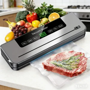 Automatic Touch Screen Food Saver Vacuum Sealer Machine Vacuum Sealer for Dry Food and Liquid Products