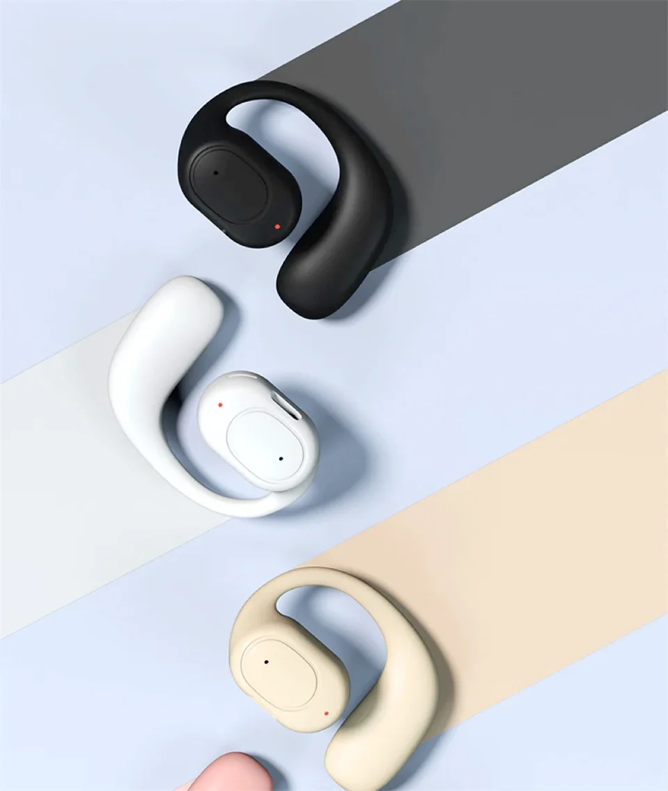 Wireless Headphones Bluetooth Headset With Microphone Bone Conduction Handsfree Noise Canceling Earphones For Driving Audifonos - Image 22