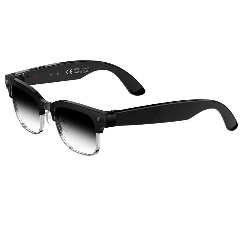 AI Smart Translation Glasses W630 Recognition 8MP HD Camera Video Audio Recording Outdoor Sunglasses BT Calling Wearable Headset - Image 2