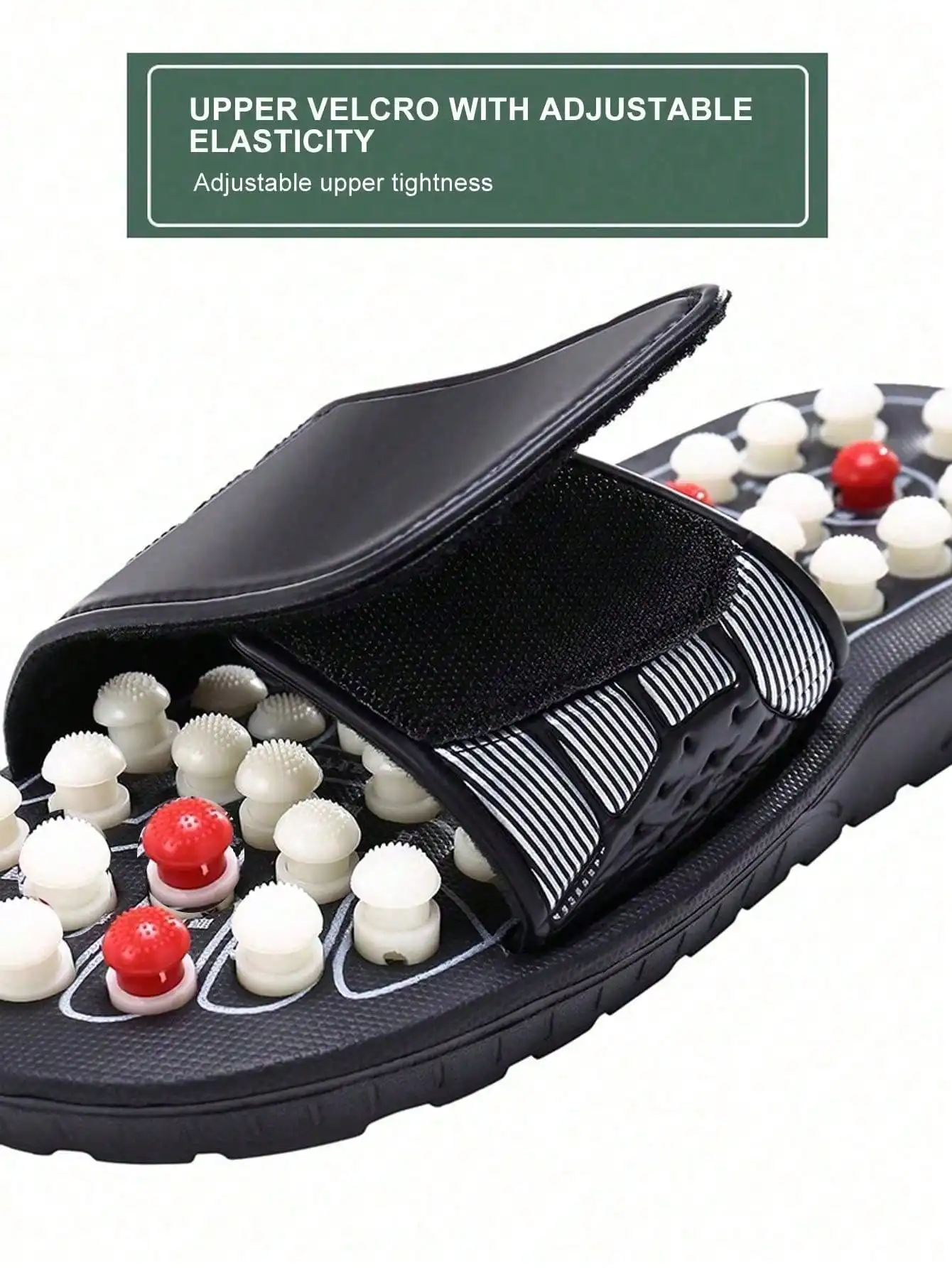 2026Acupoint Massage Slippers Sandal For Men Feet Chinese Acupressure Therapy Medical Rotating Foot Massager Shoes Unisex - Image 4