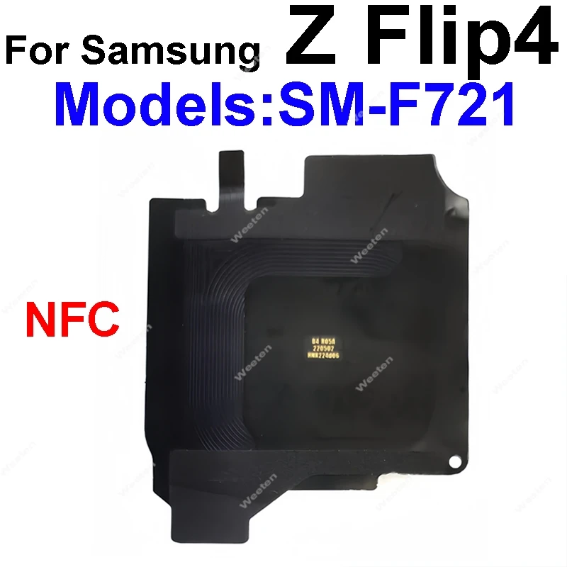 NFC Wireless Charging For Samgsung Z Flip1 2 3 4 5 Z Fold 1 2 3 4 Wireless Charge Induction Coil Module With NFC Repair Parts - Image 4