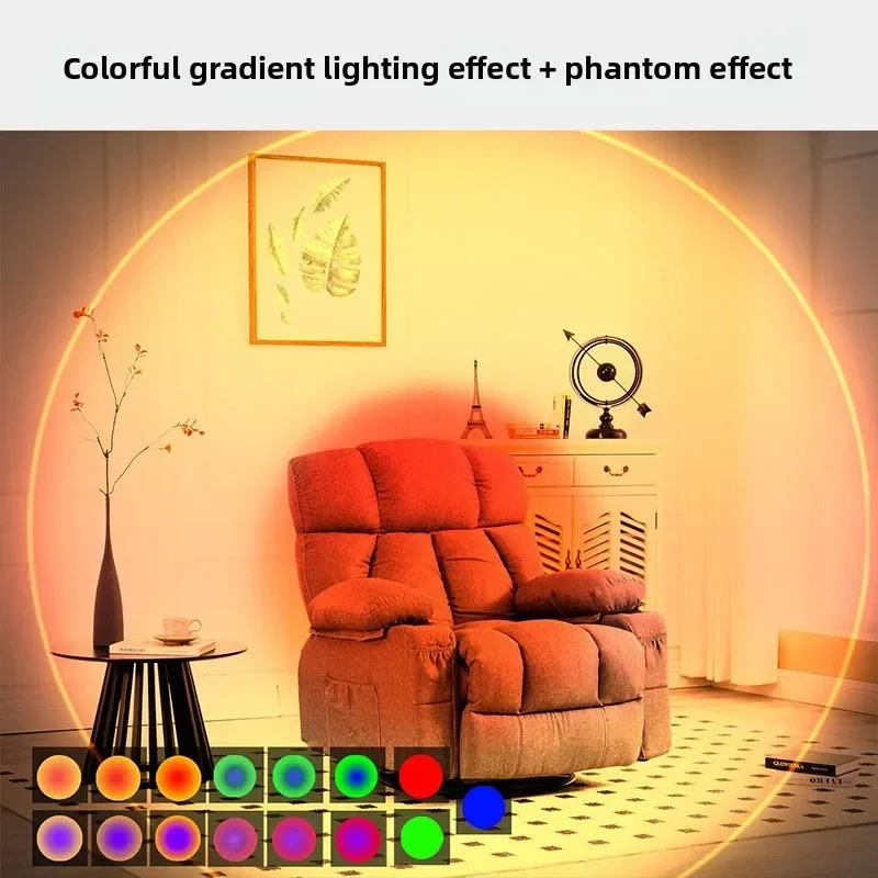 Motion sensor night light 7-color led toilet night light bedroom living room corridor double-headed wireless wall lamp magnetic - Image 11