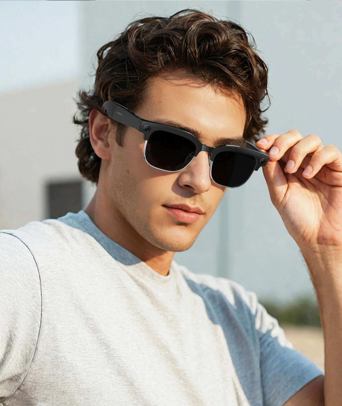 AI Smart Translation Glasses W630 Recognition 8MP HD Camera Video Audio Recording Outdoor Sunglasses BT Calling Wearable Headset - Image 31